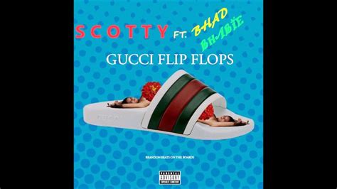 svrite gucci flip flops freestyle|Gucci Flip Flops remix.